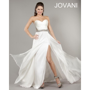 JOVANI Ruched Inspired Gown